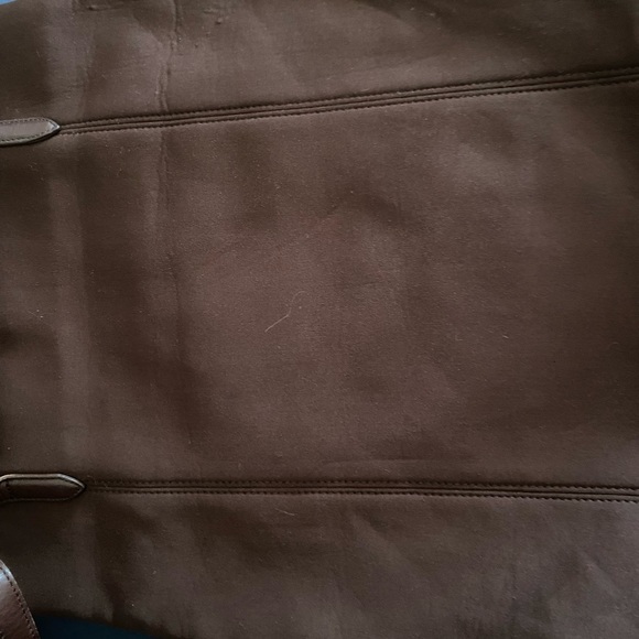 Coach vintage brown large shopping bag. Fabric martial - Picture 9 of 12